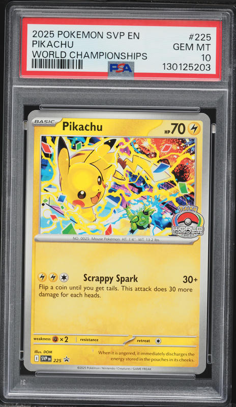 2025 Pokemon Chinese 151 C-Collection 151 AR Pikachu #173 PSA 10