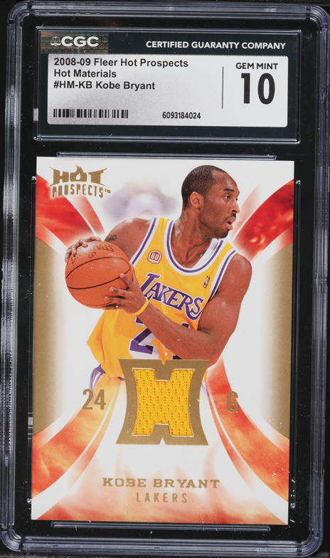 2008 Topps Chrome Gold Refractor Kobe Bryant w/ LeBron James /50