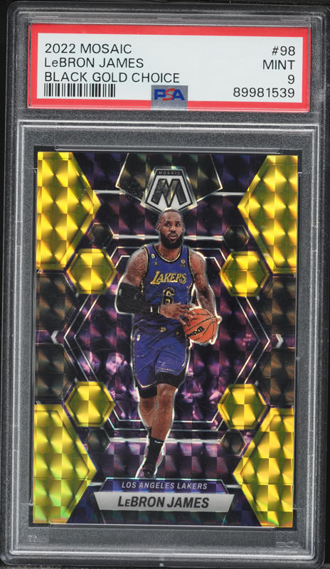 2022 Select Tie-Dye LeBron James /25 #226 PSA 10 GEM MINT on