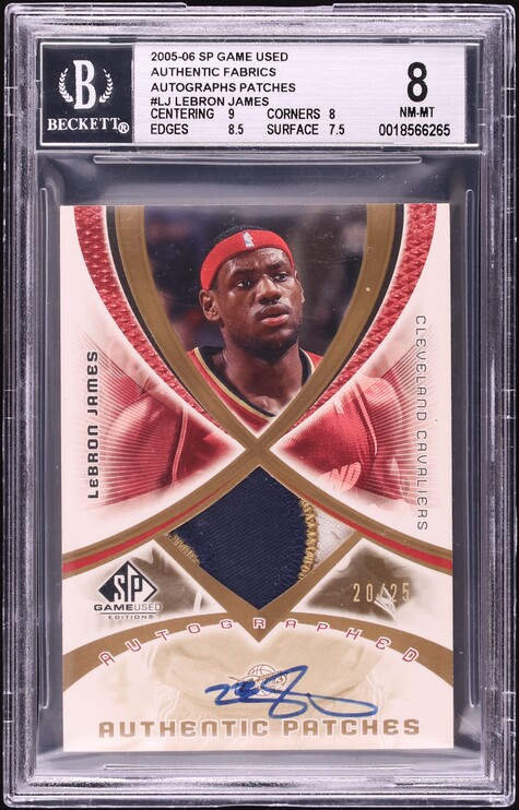 lebron james sp authentic