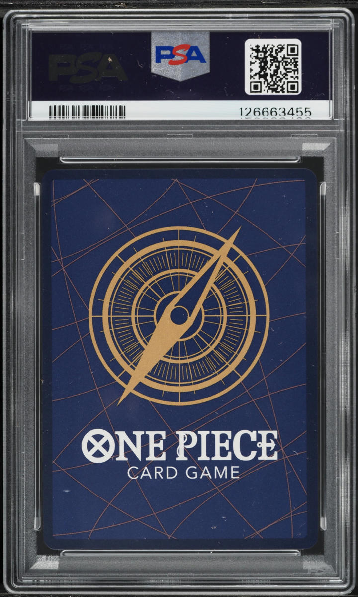 2025 One Piece Japanese Fist Of Divine Speed SEC Monkey D. Luffy #OP11-118  PSA 9 MINT on Fanatics Collect