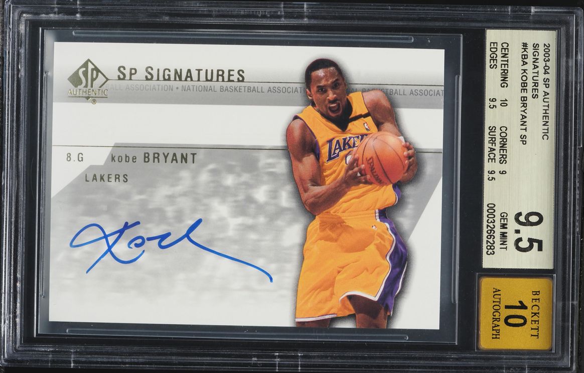 kobe bryant authentic signature