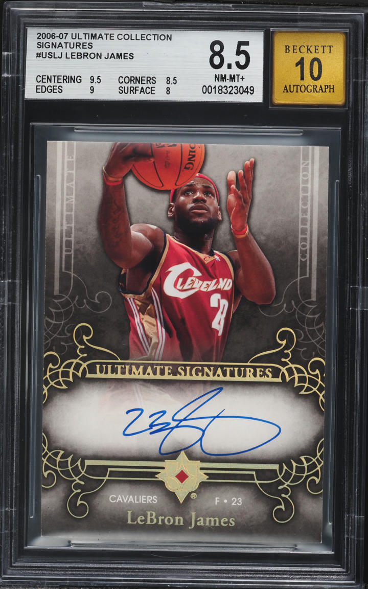 2006 Ultimate Collection Signatures LeBron James AUTO #US-LJ  display picture 2
