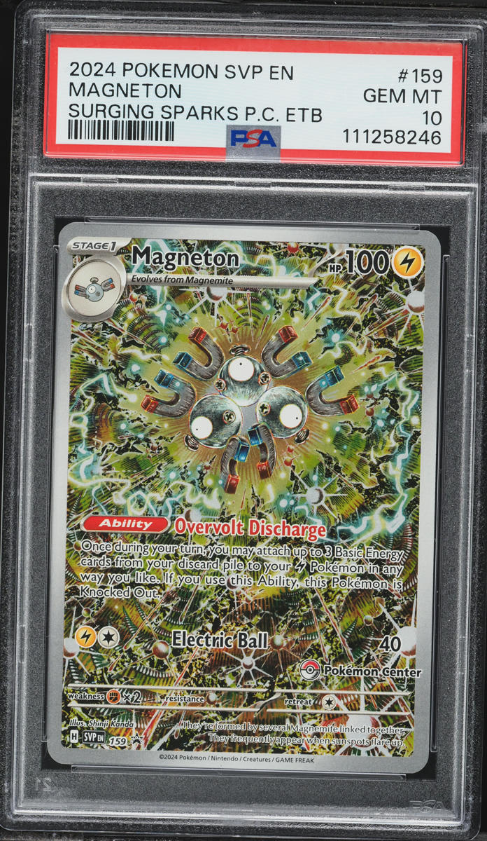 Carte Pokémon Pikachu Ex 219/191 Full Art - Édition Surging Sparks, Ultra Rare, Authentifiée Titan Cards