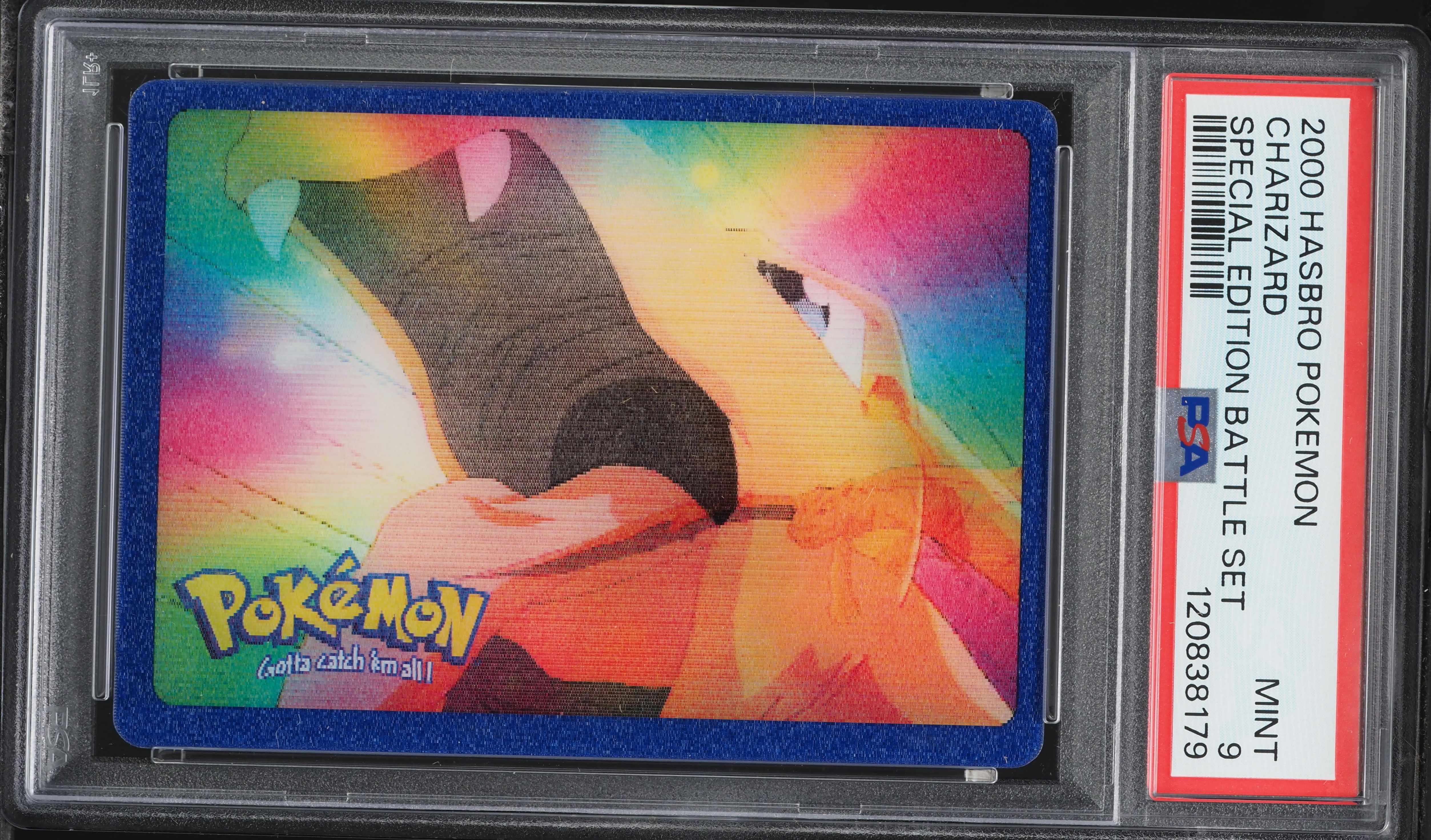 2000 Pokemon Hasbro Special Edition Battle Set Charizard PSA 9