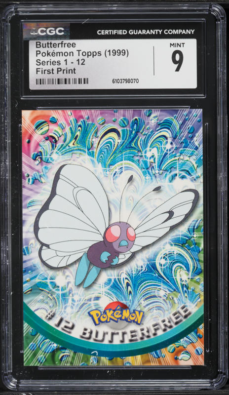 1999 butterfree pokemon card Pokemon - Butterfree 33 - Jungle