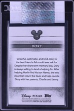 2025 Topps Disney Mint Orange Foil Dory /25 #53 CGC AUTH on