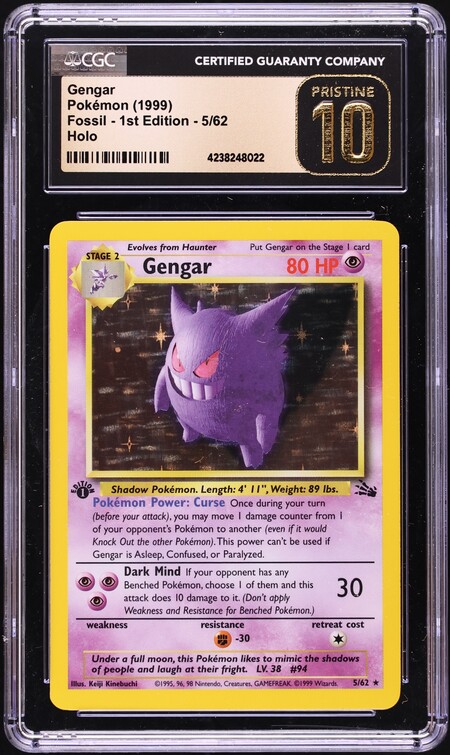 gengar holographic pokemon card value Tag Cute & Mimikyu Credit Card Holographic Credit Card Skin – Anime Town Creations art depiction of Gengar that makes it a true standout piece Pokemon Gengar SWSH Base Set
