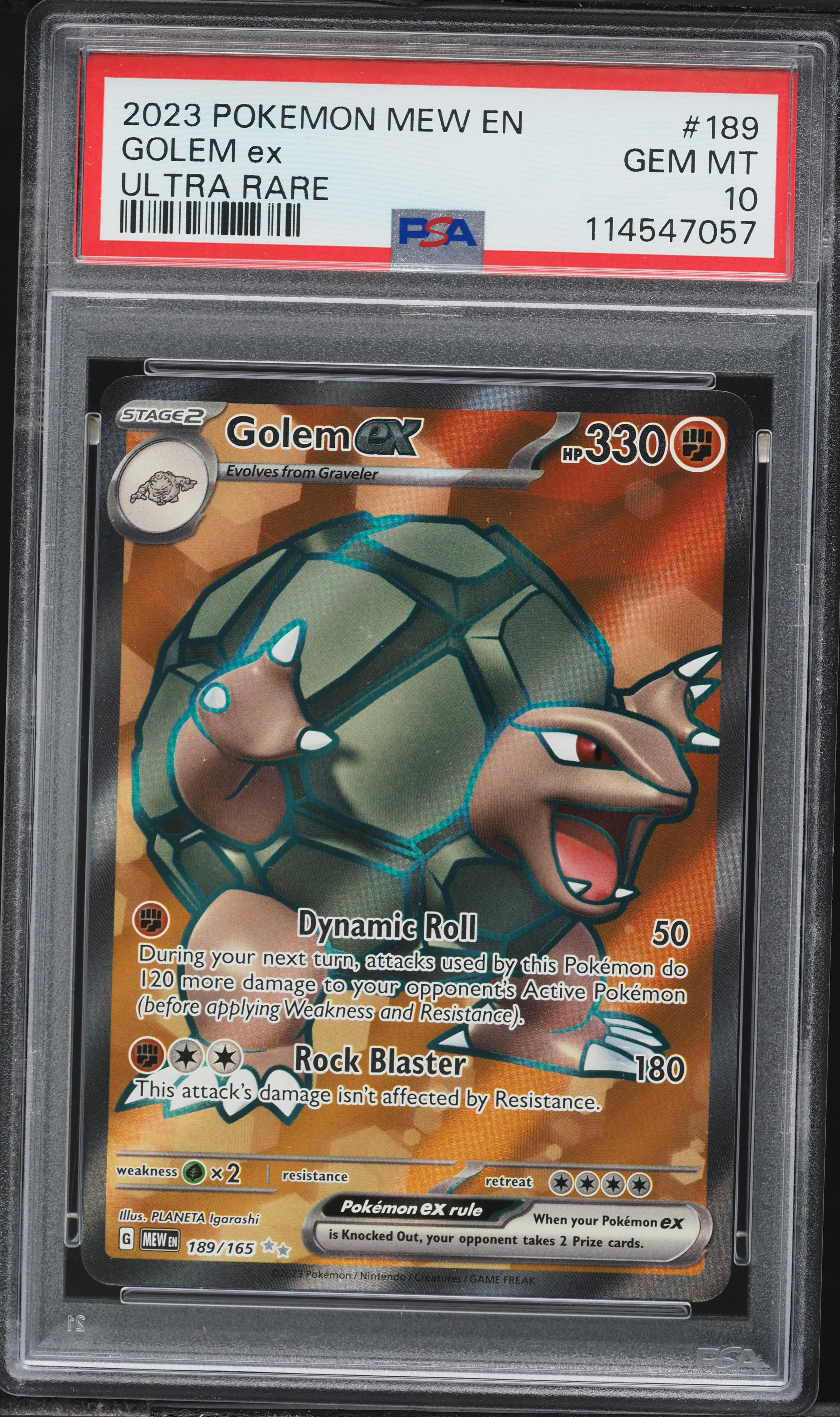 golem pokemon card value ex 076/165 - 151 - Double Rare - Evolution 3 Set Fighting / 180 / Stage 2 Pokemon - Alolan Golem-GX -