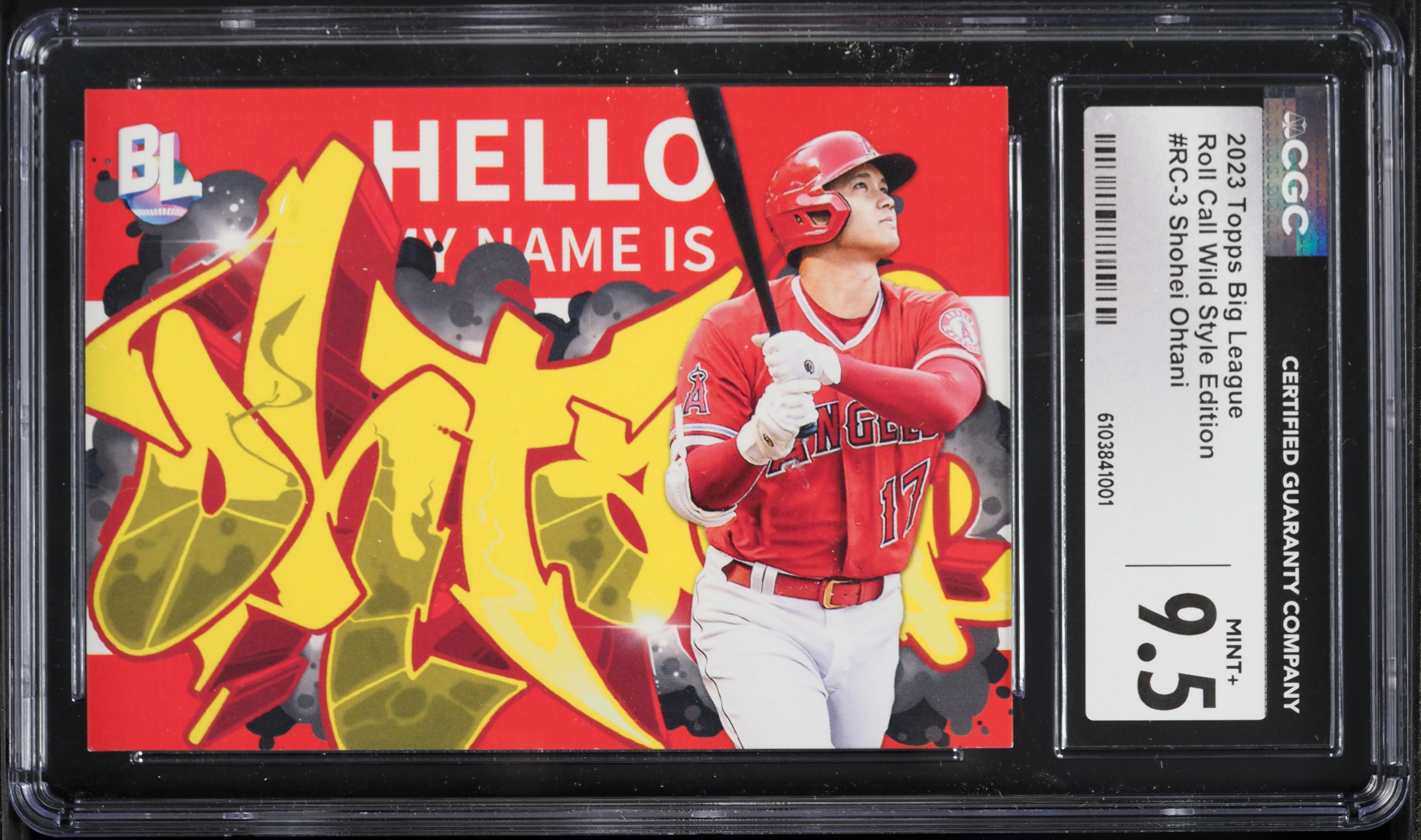 2023 Topps Big League Roll Call Wild Style Edition Shohei Ohtani