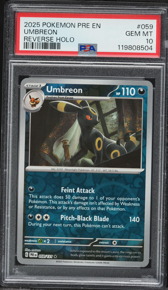 umbreon 110 pokemon card value - 130 - Trick or Trade 2024 Each slab guarantees authenticity and quality 2025 Pokemon Scarlet & Violet