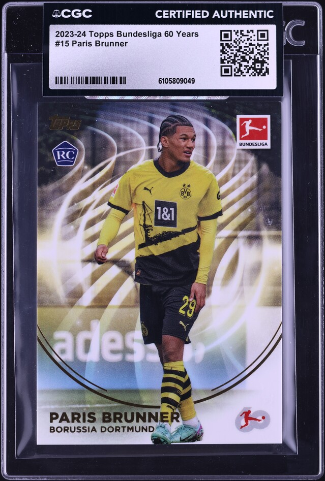 Topps ブンデスリーガ toppsサッカーカード 60枚限定 60周年記念 topps