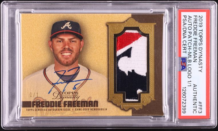 2023 Topps Now Red Freddie Freeman AUTO /10 #498D PSA 10 GEM MINT 
