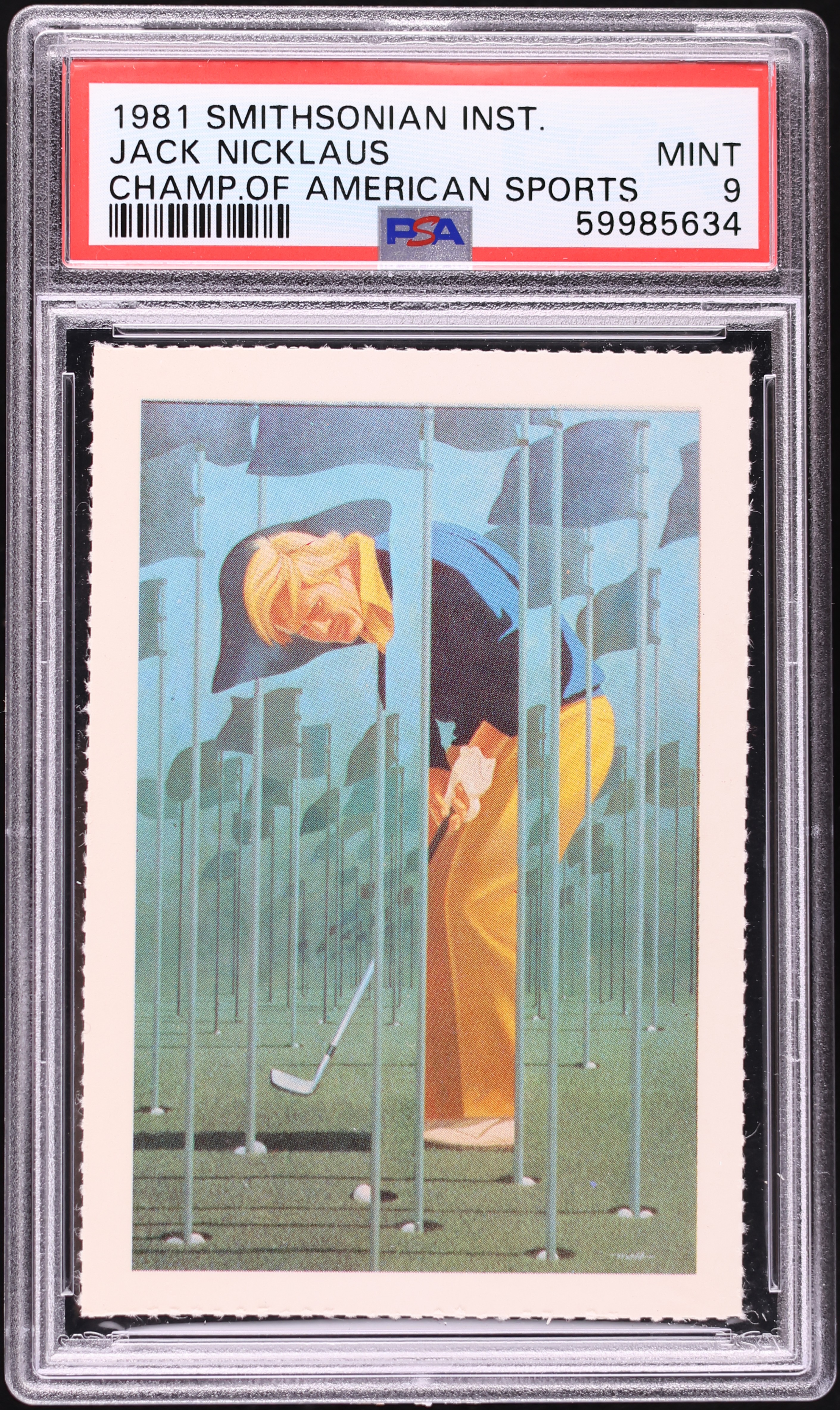 1981 Smithsonian Institute Champions Of American Sports Jack