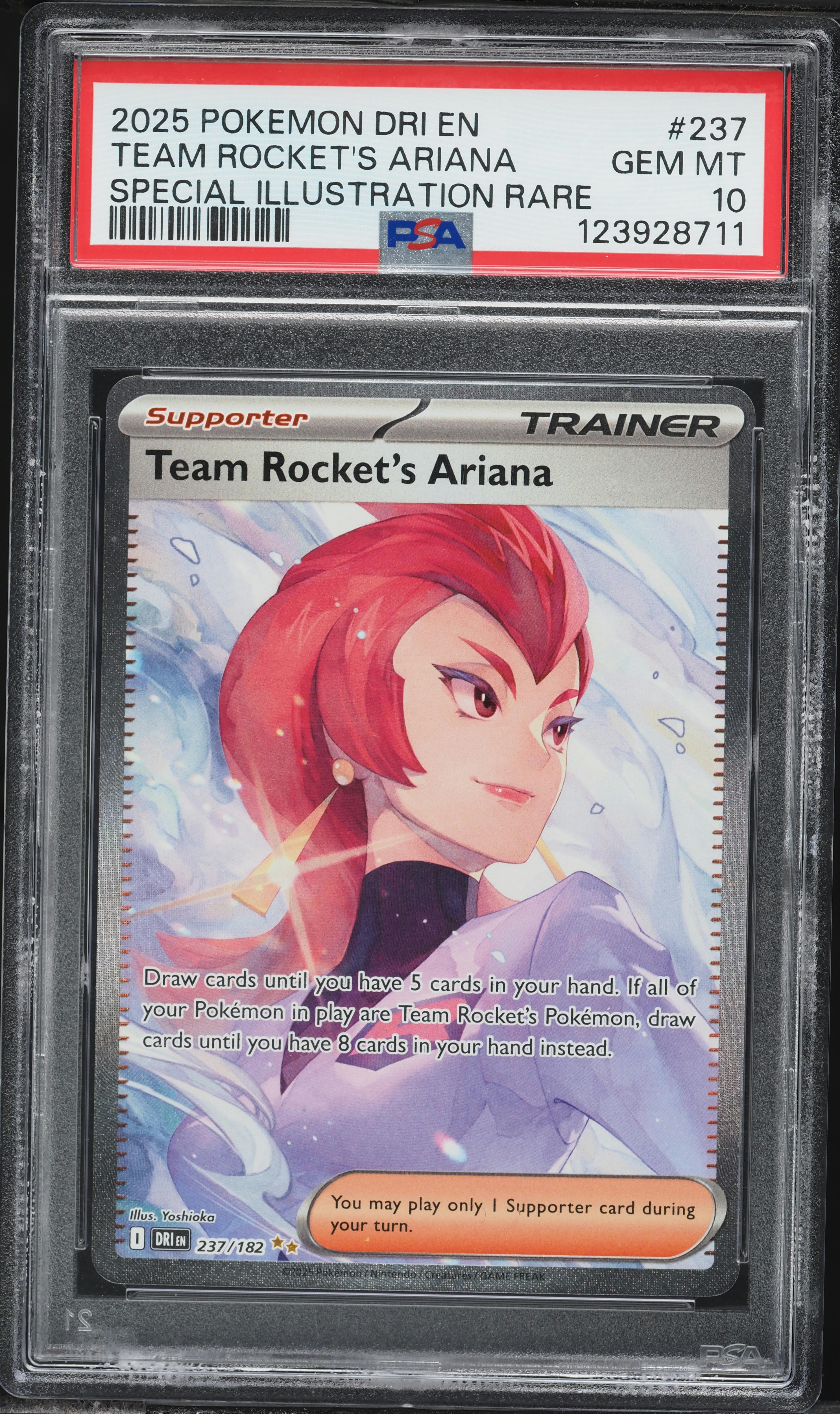2025 Pokemon Scarlet & Vioelt Destined Rivals SIR Team Rocket's