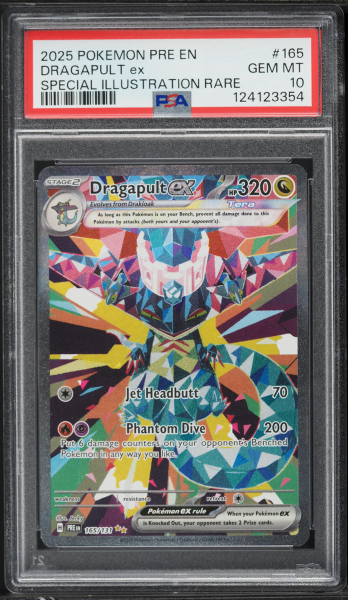 dragapult stage 2 pokemon card value Dragapult ex #165 Prices | Pokemon Prismatic Evolutions