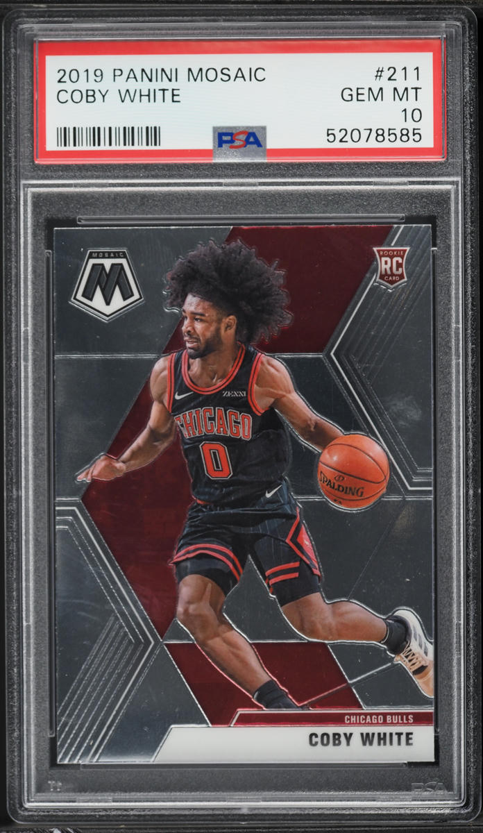 2019 Panini Mosaic Coby White 211