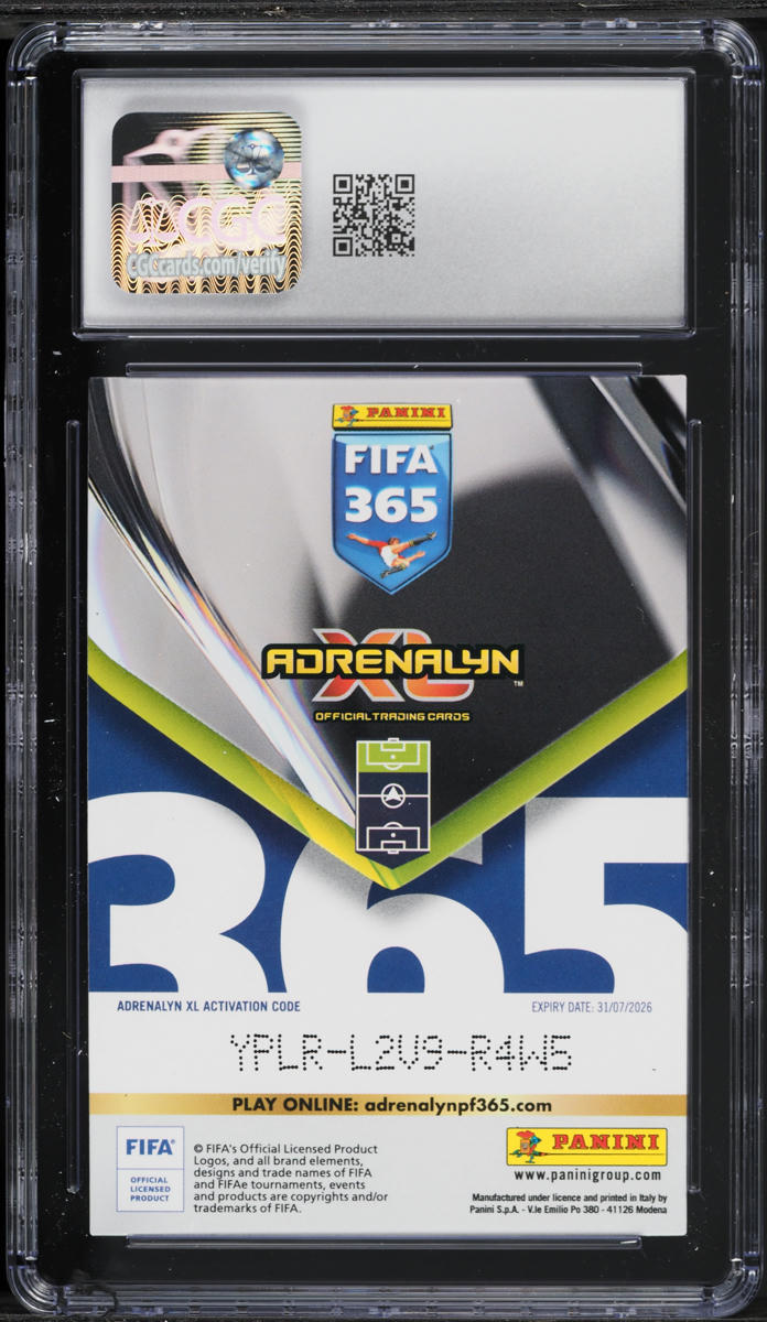 2026 Panini Adrenalyn XL FIFA 365 Road To FIFA World Cup '26 Bukayo Saka #FWC17 CGC 9 MINT