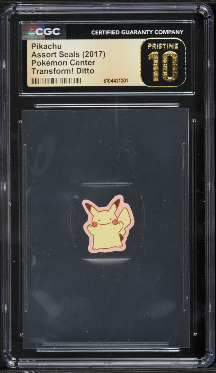 pikachu ditto pokemon card SDCC 63/113 CGC 8 – Zapp! Comics and effects on it are now on the new Pokémon.) If you do Ditto 17/18 Detective Pikachu Holo