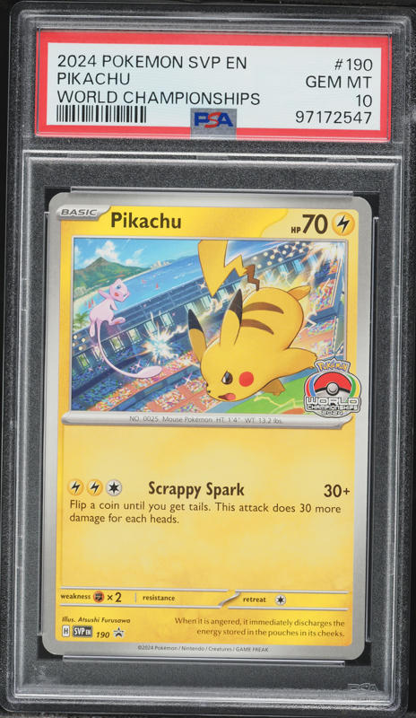 2024 Pokemon Japanese SV Promo Summer Is Here! Campaign Pikachu
