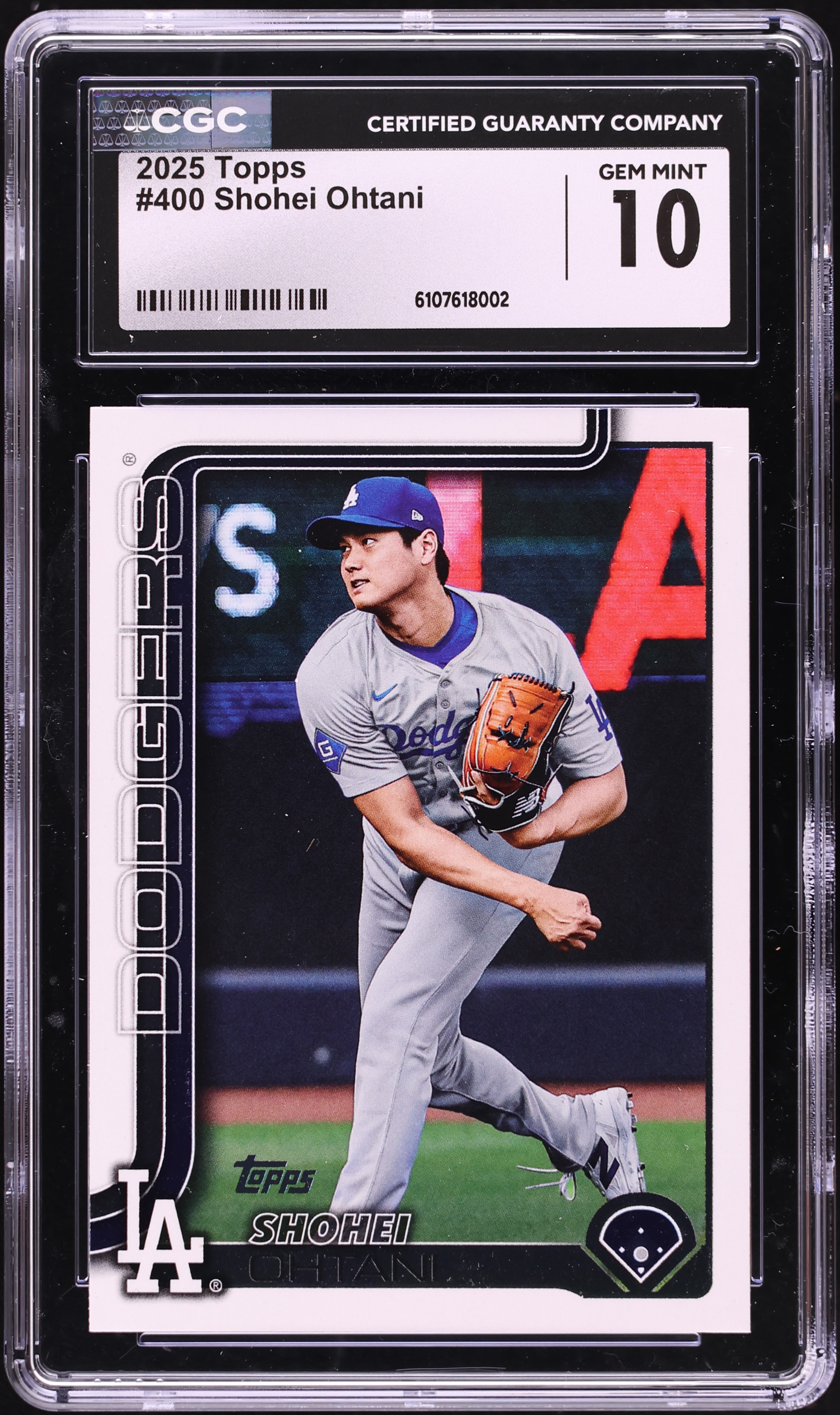 2025 Topps Shohei Ohtani #400 CGC 10 GEM MINT on Fanatics Collect