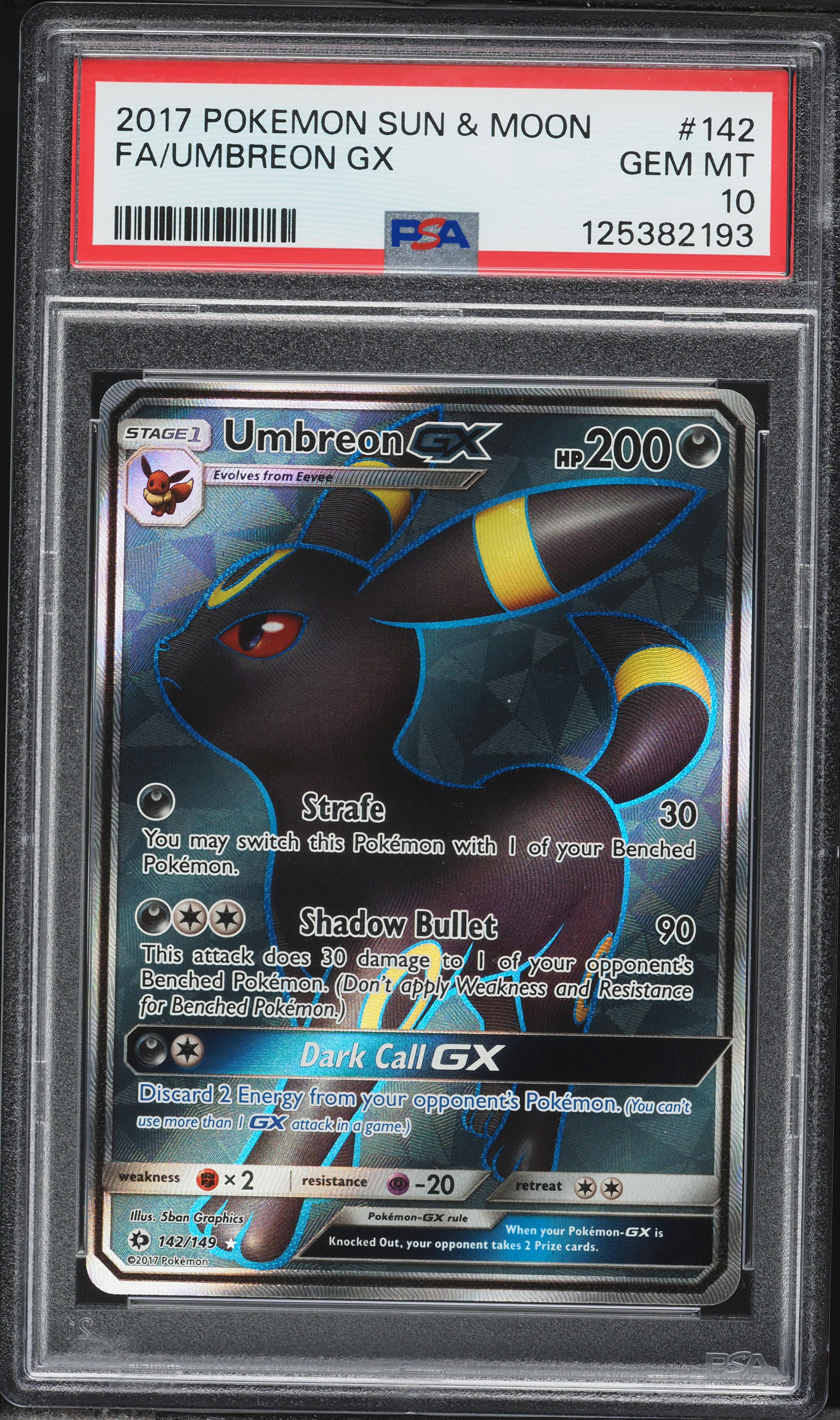 UMBRAON GX 2017年 SM PROMO GEM MT 10 Umbreon GX #SM36 Prices