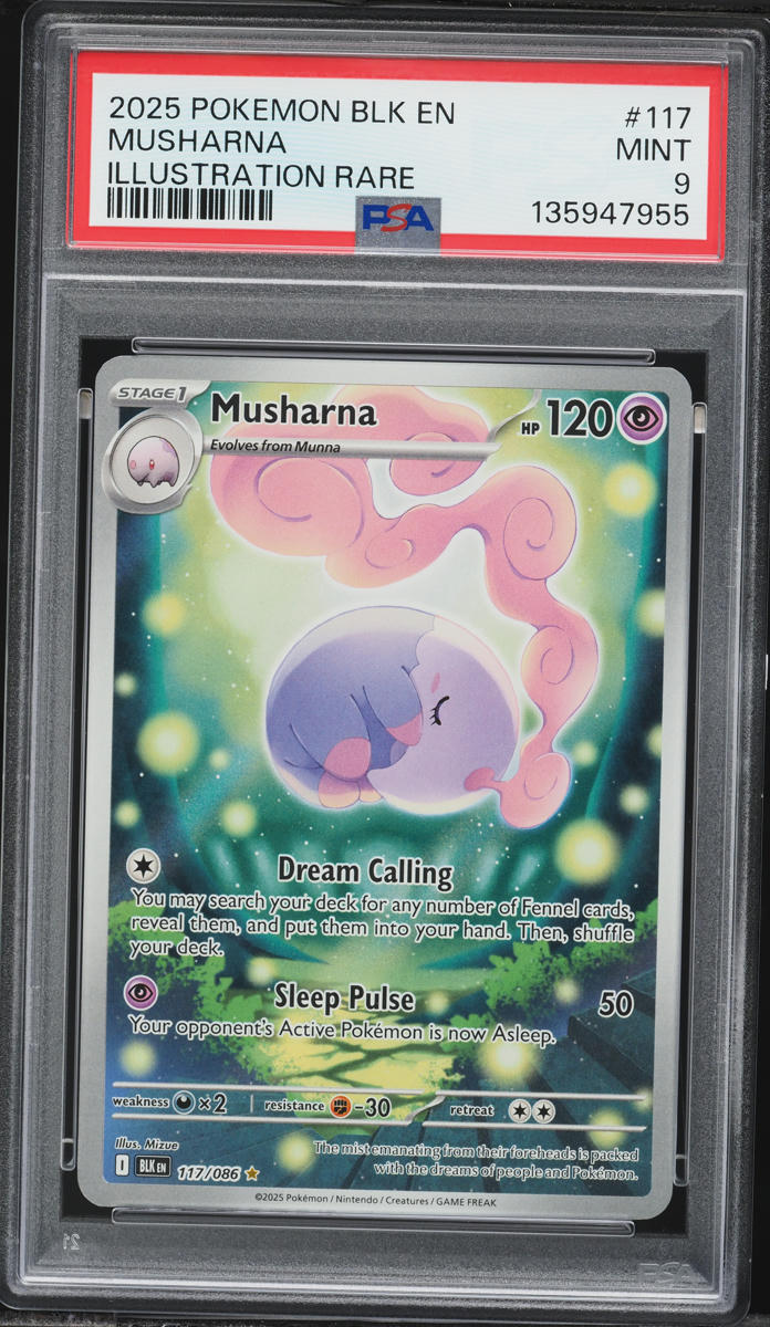 musharna pokemon card value (117/086) PokeGuard Psychic Sleep Pulse (50) Your opponents Active Pokmon is now Asleep. Musharna C 047/100 1 (Used)