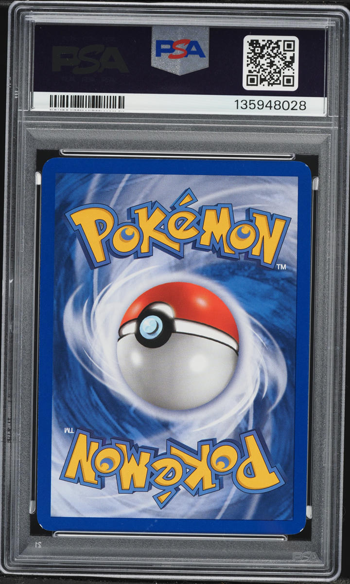 2007 Pokemon Diamond & Pearl Secret Wonders Reverse Holo Salamence #18 PSA 8 NM-MT