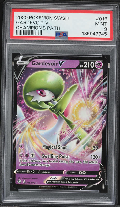 gardevoir v pokemon card value TCG: Champion's Path 16/73 / Ultra Rare PSA 10 [P] Magical Shot Attack 2 Gardevoir V #SWSH105 Prices |