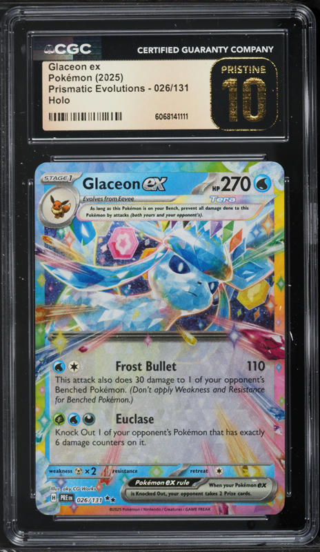 glaceon pokemon card ex SHOP 2024 PSA 10 POKEMON JPN SV8A-TERASTAL FEST EX SPECIAL ART RARE #206 GLACEON  EX – TCGHOBBY