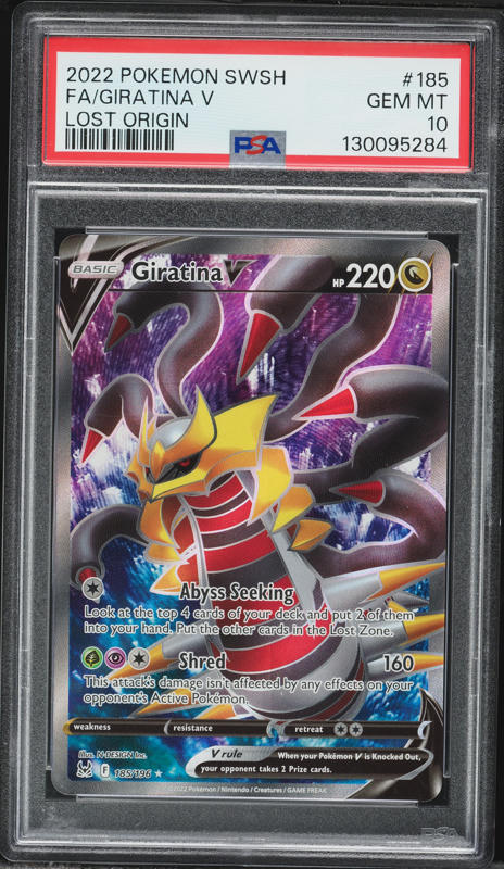 2022 Pokemon Japanese SWSH Lost Abyss Alt Art Giratina V #111 PSA 10 GEM  MINT on Fanatics Collect