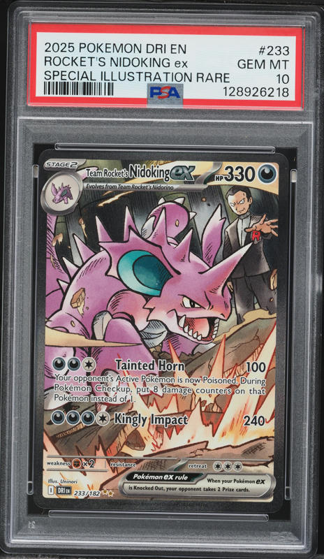 nidoking pokemon card first edition - 174/165 - Pokemon 151 - Illustration Rare this special print variant is considerably scarcer and more coveted than its standard set counterpart Team Rocket's Nidoking EX 2025