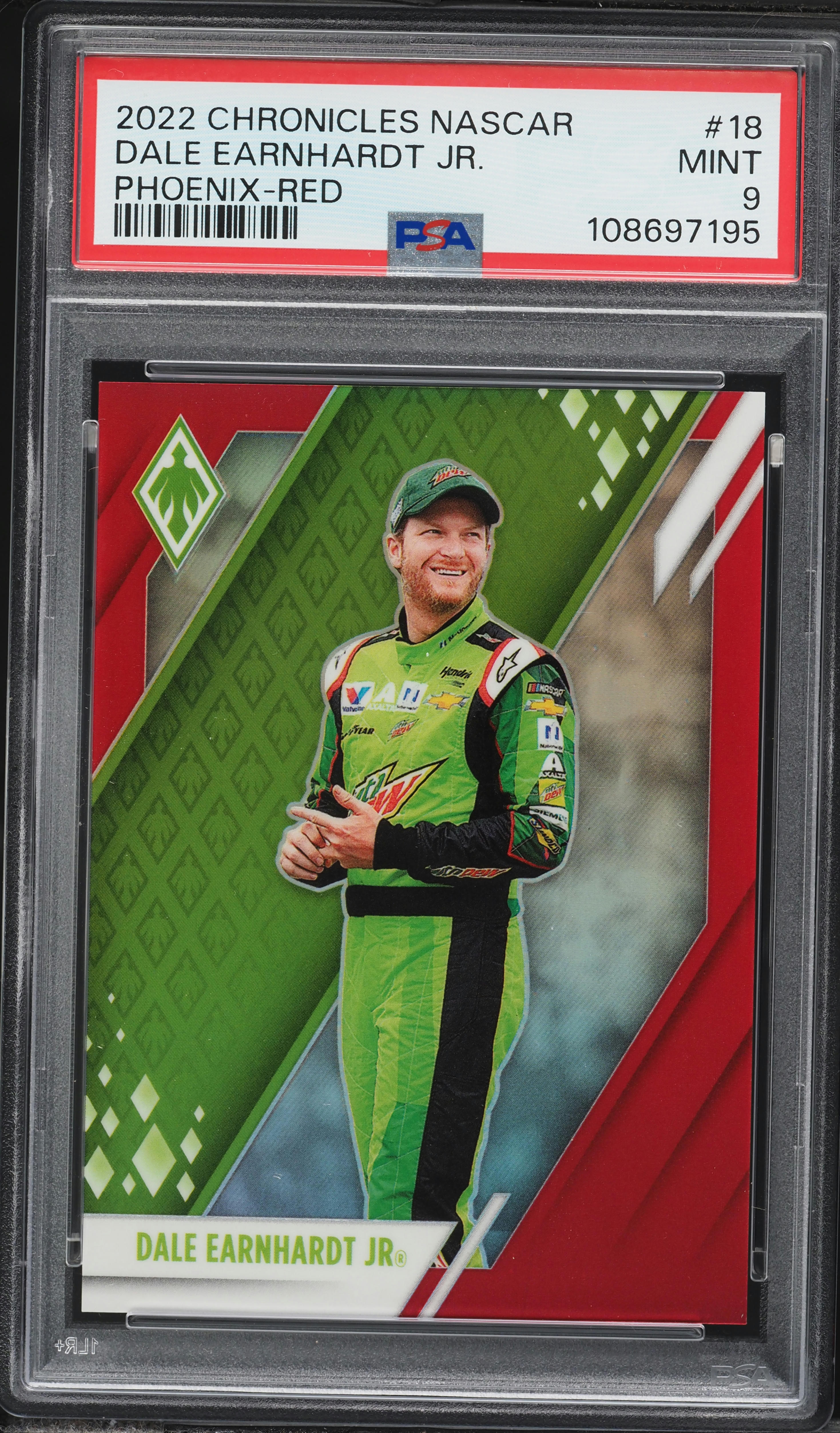 2022 Panini Chronicles Nascar Phoenix Red Dale Earnhardt Jr. /99