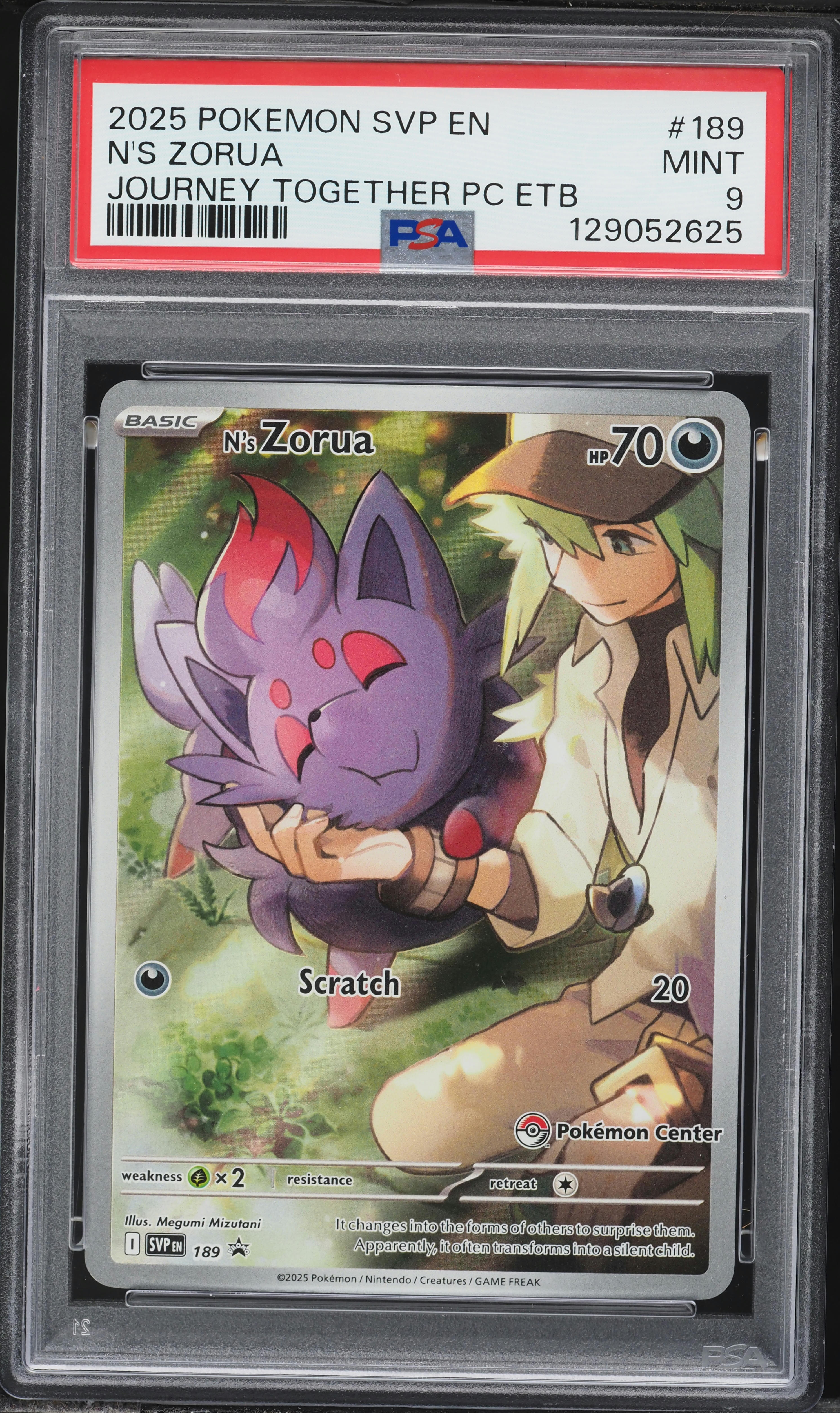 2025 Pokemon Scarlet & Violet Promo Journey Together Center Full