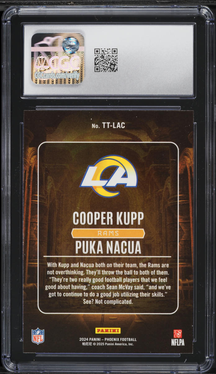 2024 Panini Phoenix Treasured Tandems Cooper Kupp Puka Nacua #TT