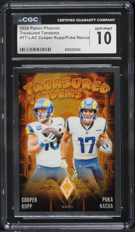 2024 Panini Phoenix Treasured Tandems Cooper Kupp Puka Nacua #TT