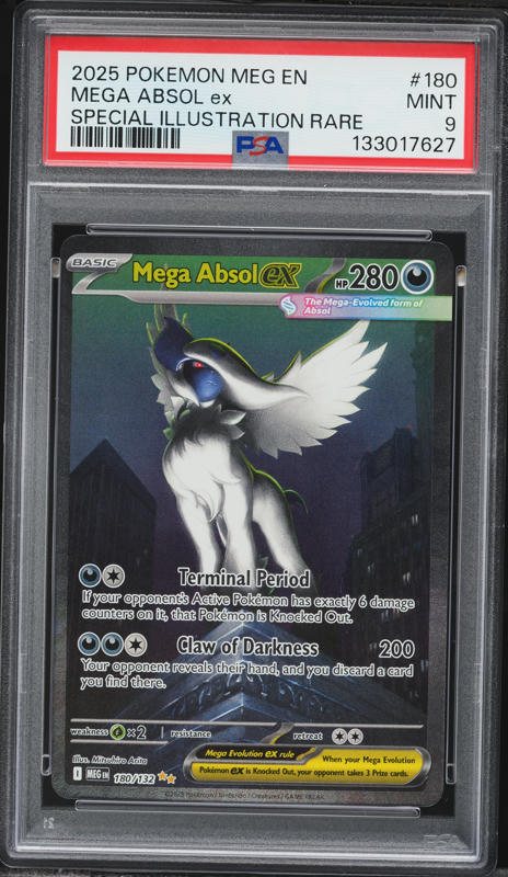 2025 Pokemon Japanese Mega Brave SAR Mega Absol ex #89 CGC 10 GEM