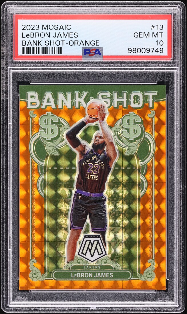 panini mosaic lebron james