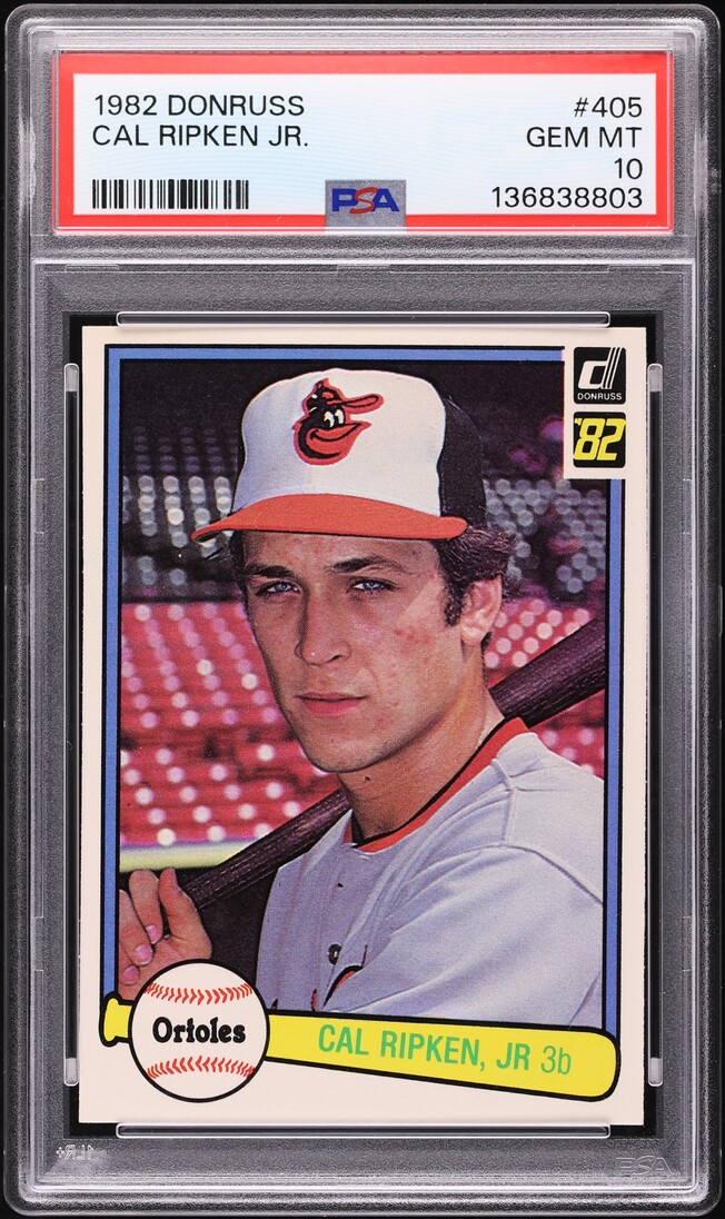 1982 Donruss Cal Ripken Jr. ROOKIE #405 PSA 10 GEM MINT