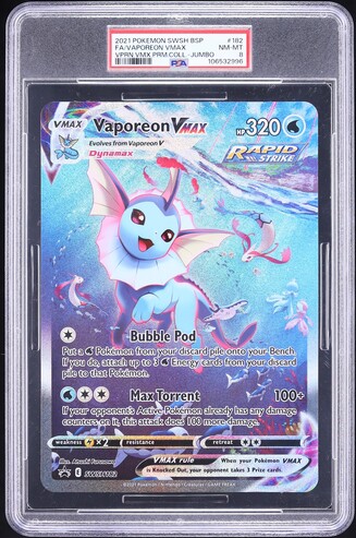 vaporeon vmax pokemon card Chinese Vaporeon V/VMAX Promo Bundle (Singles) (Promos) – Phurion main image 0