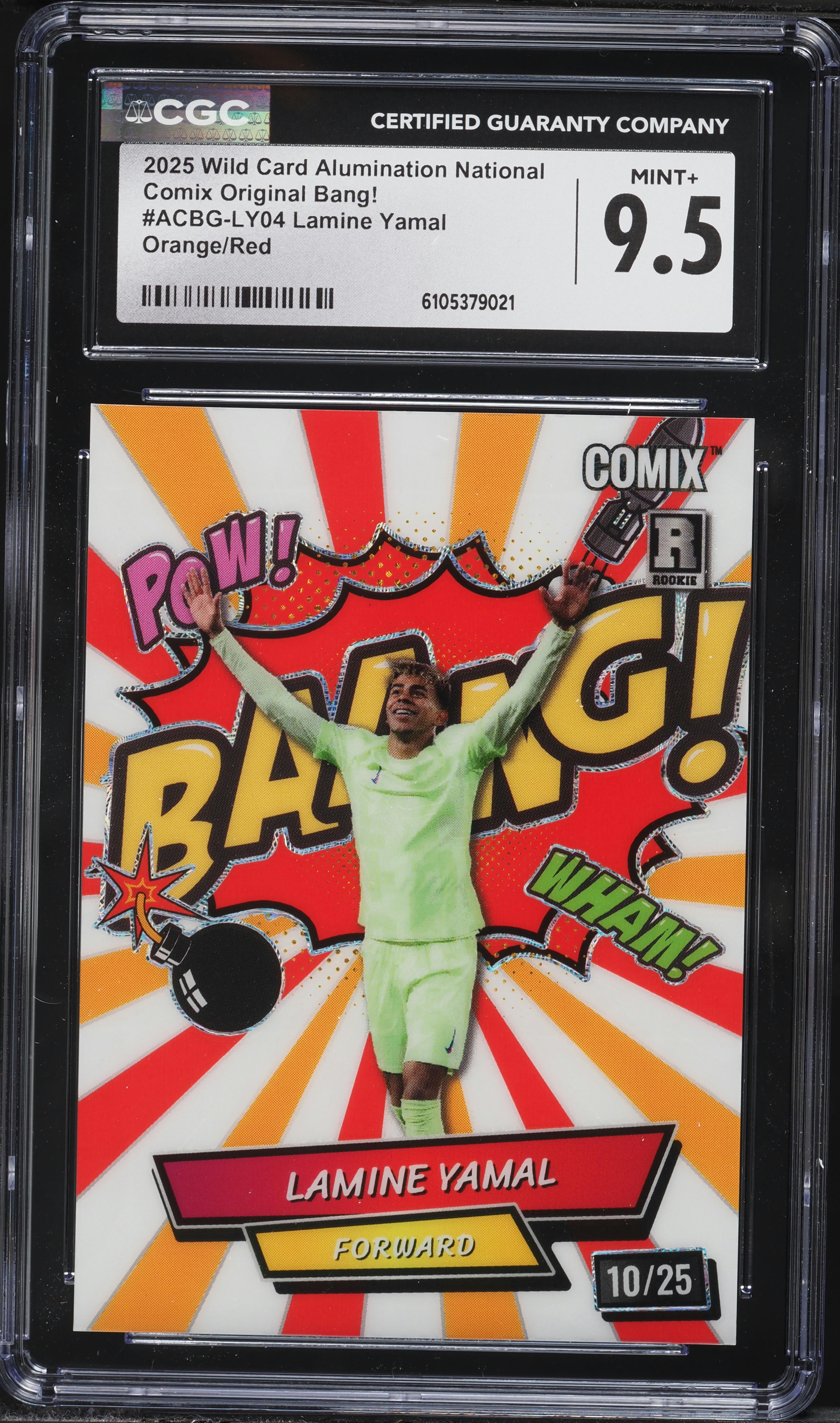 ヤマル L 2025 Wild Card Alumination National Comix Original Bang! Orange