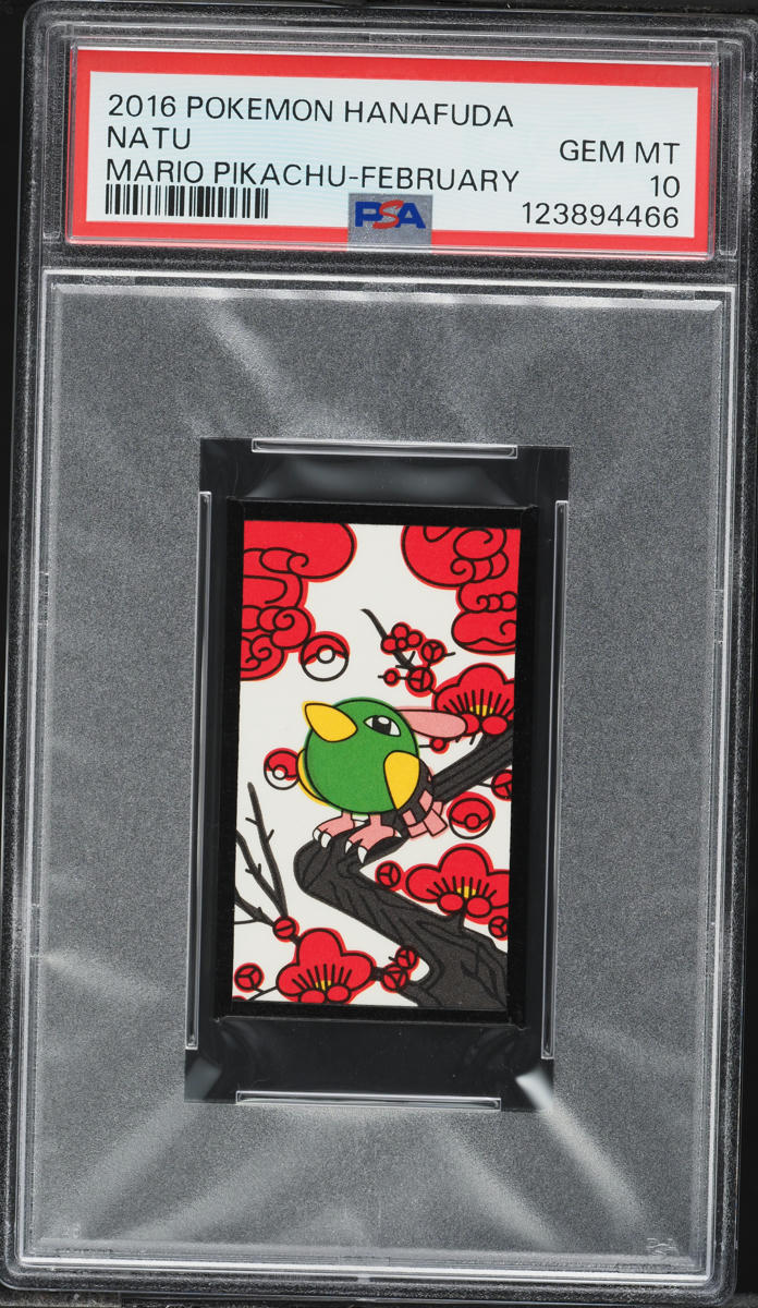 hanafuda cards pokemon 2013 Pokemon Hanafuda Kanto Articuno March PSA 8 Graded Card