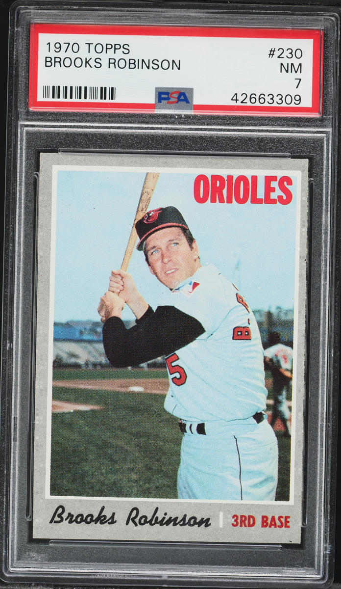 1970 Topps Brooks Robinson #230 PSA 7 NRMT