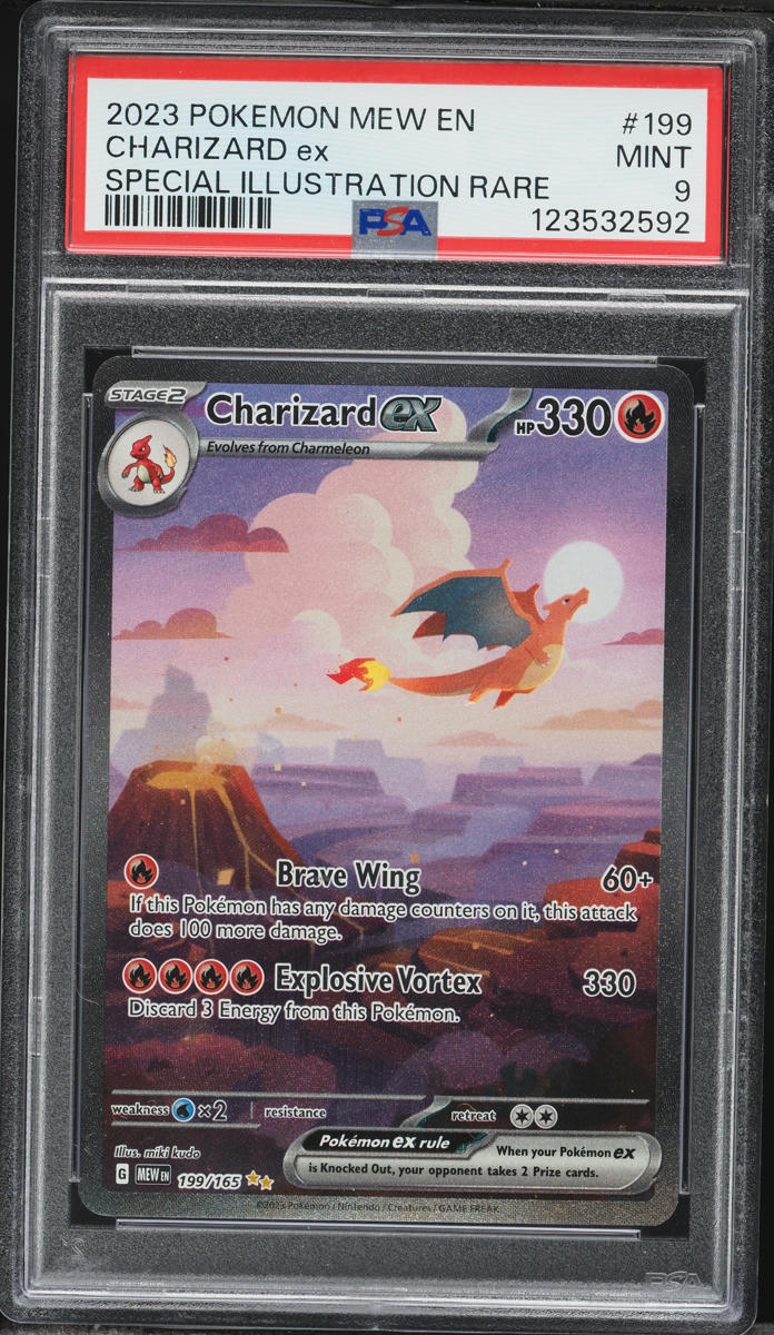 2023 Pokemon Scarlet & Violet 151 SIR Charizard EX #199 PSA 9 MINT
