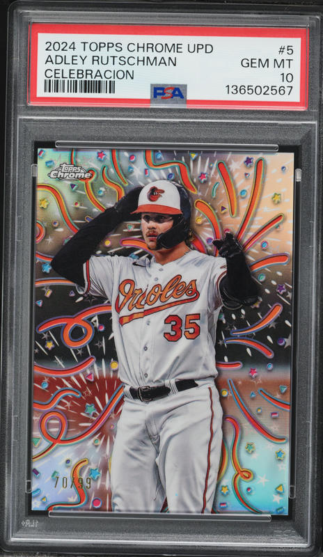 その他 bowman adley rutschman paper /50 PSA10 2024 Topps Chrome Black Adley Rutschman 1/1 Superfractor PSA 10 #4