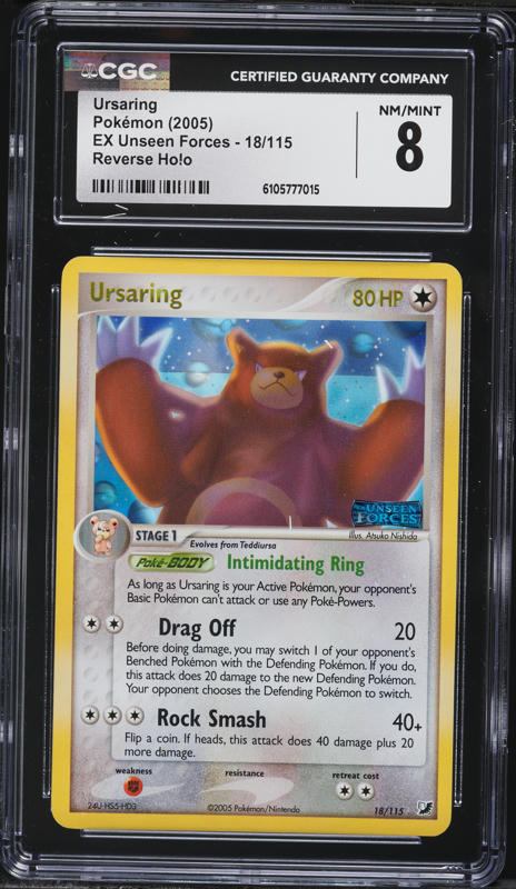 2009 Pokemon Japanese SoulSilver Collection 1st Edition Reverse Holo  Ursaring CGC 9 MINT on Fanatics Collect