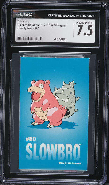 2023 Pokemon Japanese Card 151 Slowbro #080 CGC 10 GEM MINT on Fanatics  Collect