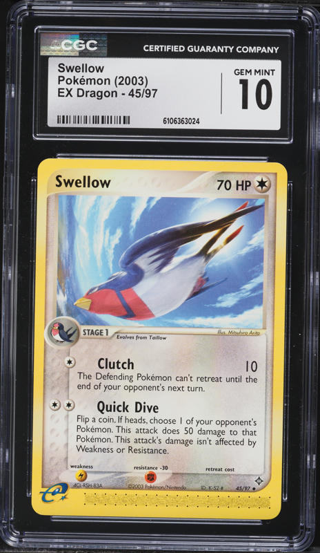 2007 Pokemon Japanese 10th Movie Promo Holo Visitor Deoxys PSA 10