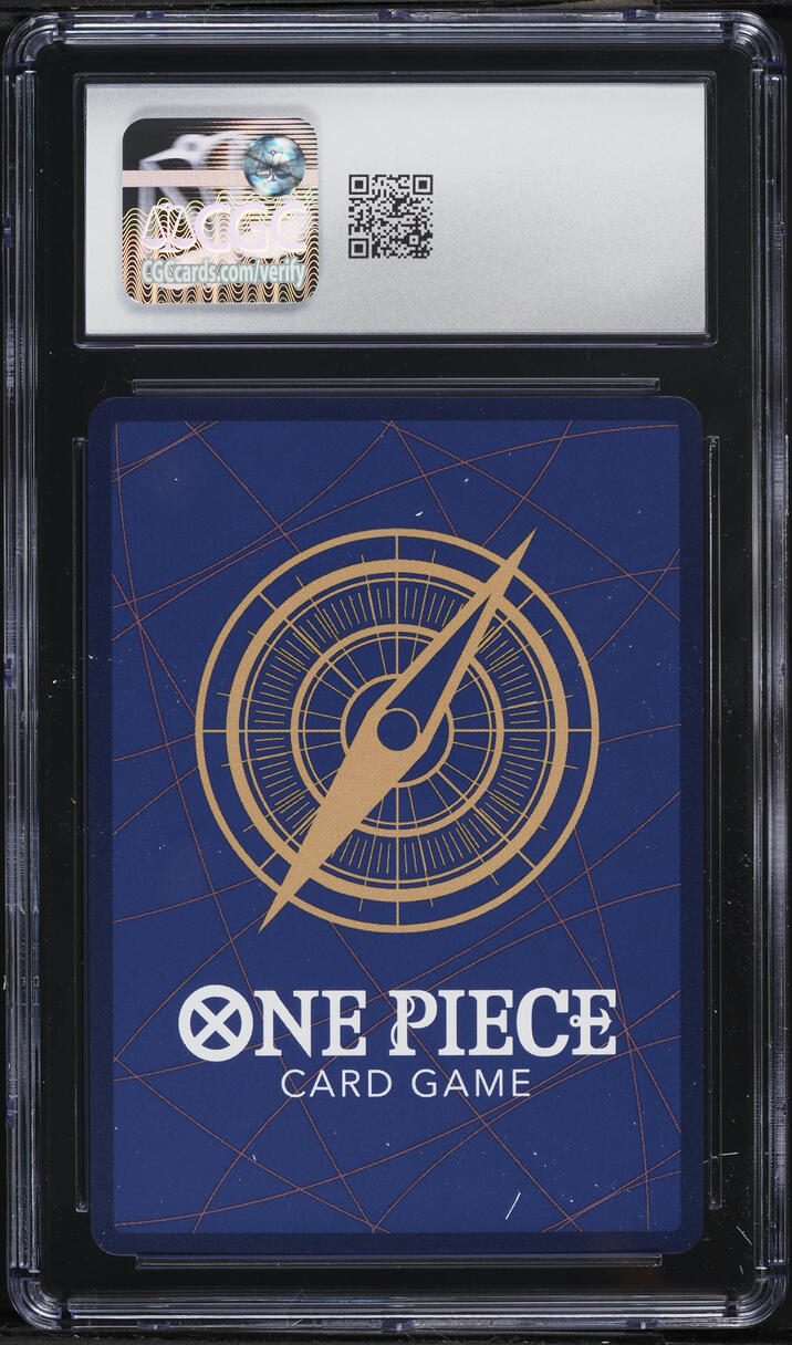 2025 One Piece Tournament Promo 3rd Anniversary Winner Alt Art Portgas D. Ace #OP07-053 CGC 10