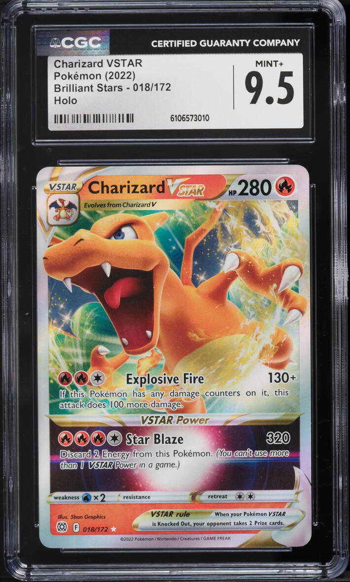 charizard vstar 018/172 brilliant stars - ultra rare pokemon card (018/172) [Sword & Shield: Stars] favorite character Charizard VSTAR 018/172 Brilliant Stars